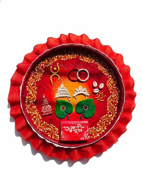 Multicolor_Bamboo_Floral_Bengali_Script_Winnowing_Tray