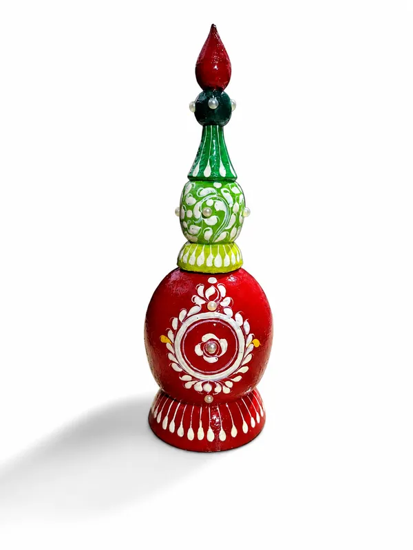 Zevastra_Multicolor_Bamboo_Hand_Painted_Elongated_Sindoor_Holder