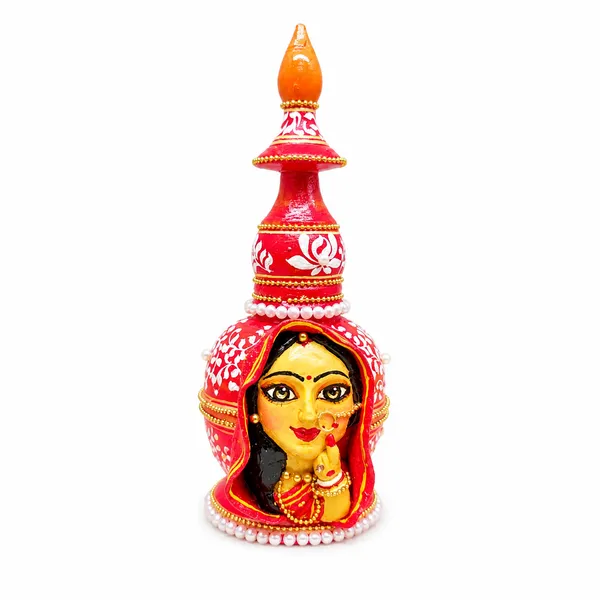 Zevastra_Multicolor_Bamboo_Traditional_Female_Figurine_Sindoor_Holder