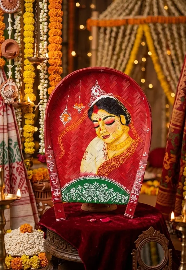 Zevastra_Multicolor_Bamboo_Bengali_Bride_Winnowing_Tray
