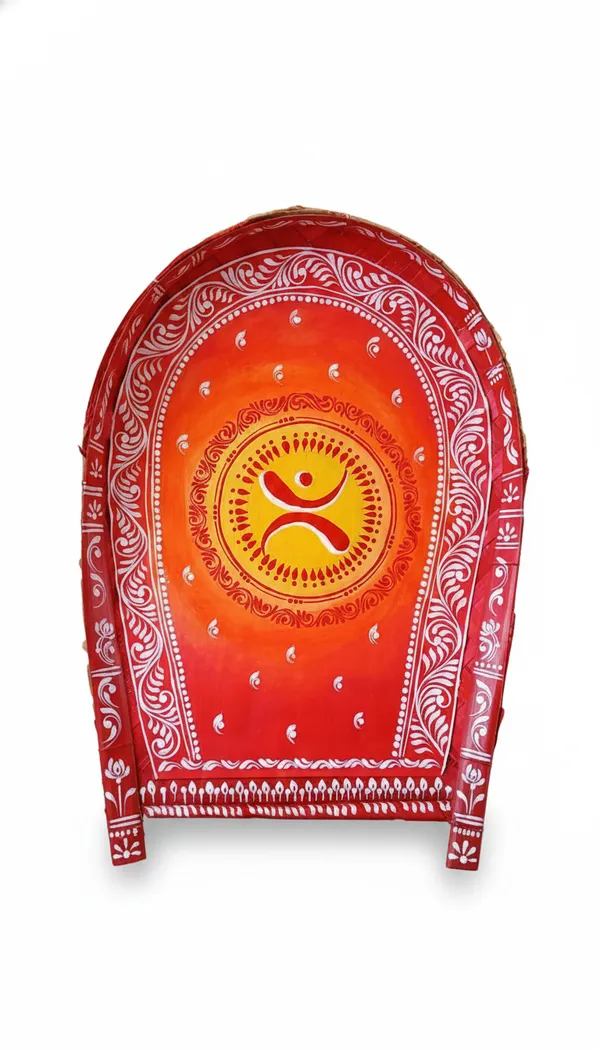Zevastra_Multicolor_Bamboo_Om_Symbol_Winnowing_Tray