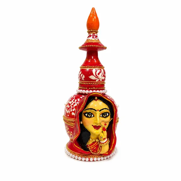Zevastra_Multicolor_Bamboo_Traditional_Female_Figurine_Sindoor_Holder