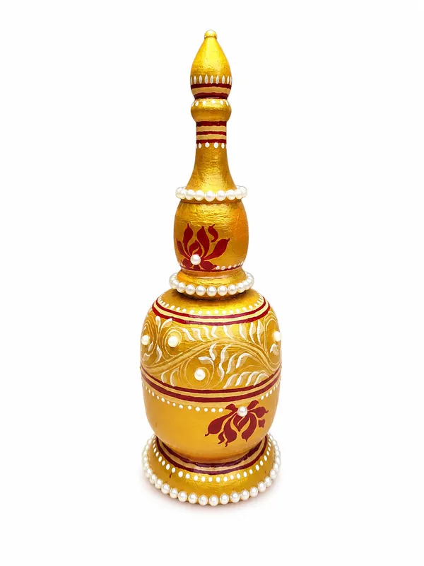 Zevastra_Multicolor_Bamboo_Kalash_Lotus_Sindoor_Holder