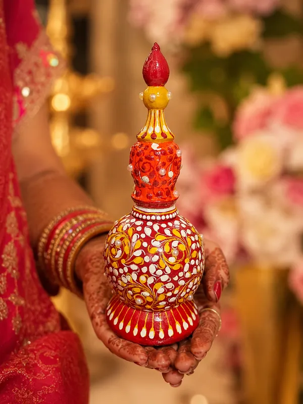 Zevastra_Multicolor_Bamboo_Tiered_Ornate_Sindoor_Holder
