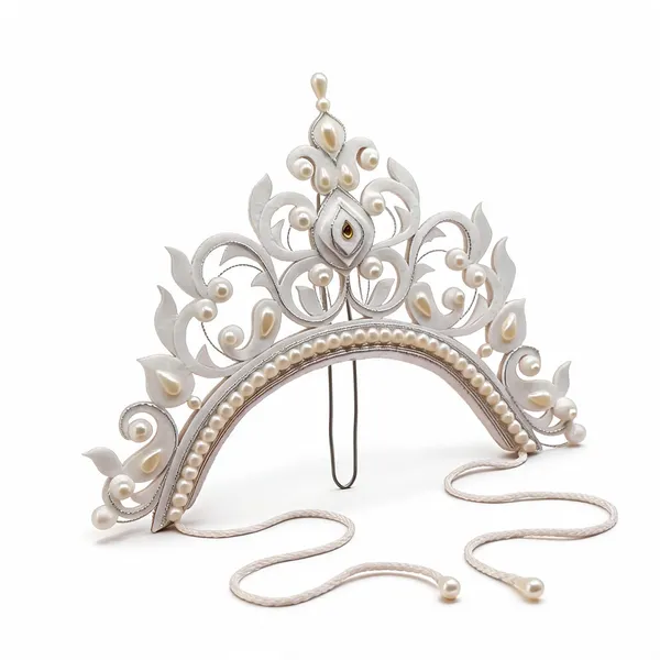 White_Shola_Pearl_Embellished_Mukut_For_Women