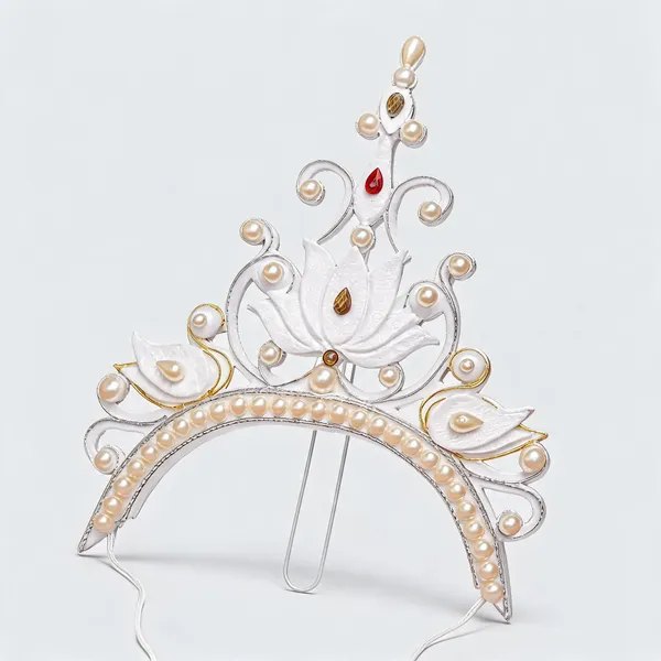 Zevastra_White_Shola_Pearl_Embellished_Ceremonial_Mukut