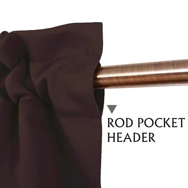 Brown_Solid_Valance_Blackout_Rod_Pocket_Pattern_Curtain_Kitchen_Curtain