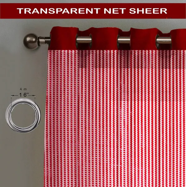 Wine_Premium_Glitter_Stripe_Sheer_Net_Curtain_With_Solid_Grommet_Set_Of_2