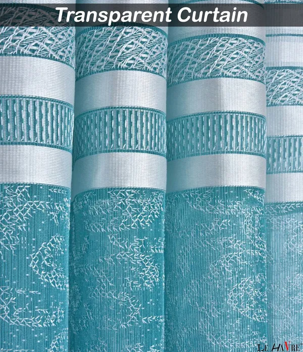 Aqua_Silver_Stripes_Sheer_Net_Curtain_With_Solid_Steel_Grommet