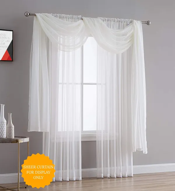 White_Premium_Scarf_Sheer_For_Door_And_Long_Door