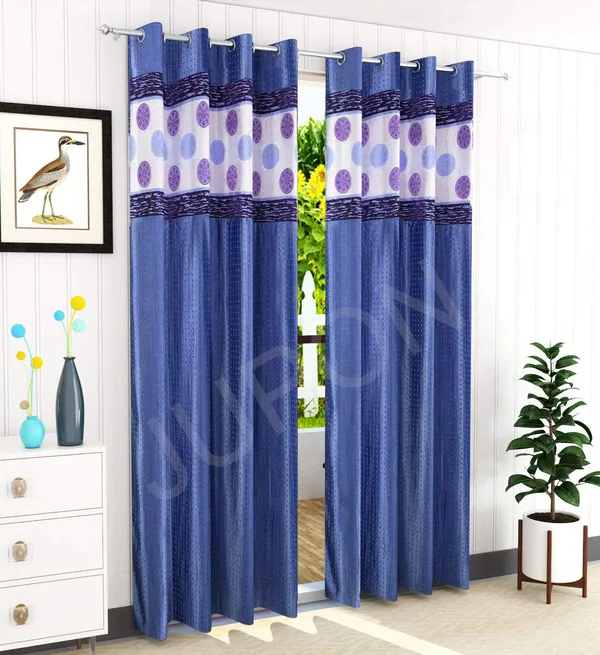 __Premium_Punch_Design_Curtain_Polyester_Sunlight_Reduce_Technology_Curtain_Panel,_Pack_of_2_Piece,_Sky_Blue
