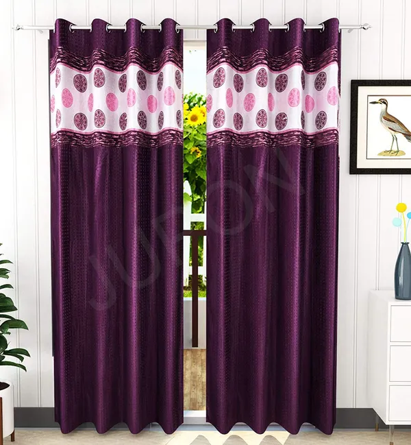 Purple_Curtain_Polyester_Sunlight_Reduce_Technology_Curtain_Panel