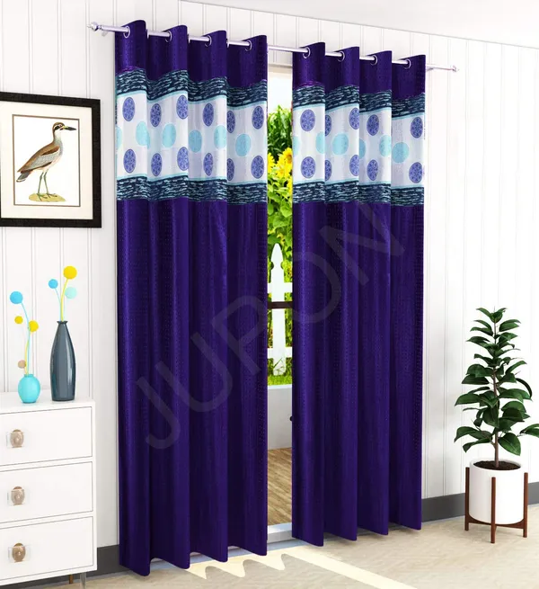 Blue_Curtain_Polyester_Sunlight_Reduce_Technology_Curtain_Panel