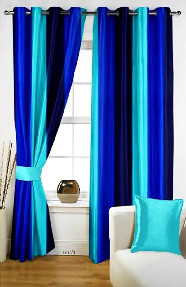 Sky_Blue_Polyester_Door_Curtain_Pack_Of_2_Piece