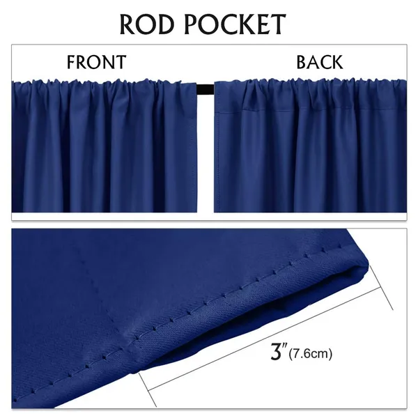 Blue_Rod_Pocket_Pattern_Blackout_Curtain_With_3_Layers_Weaving_Technology