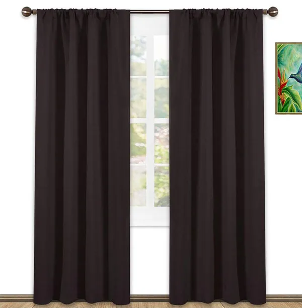 Brown_Rod_Pocket_Pattern_Blackout_Curtain_With_3_Layers_Weaving_Technology