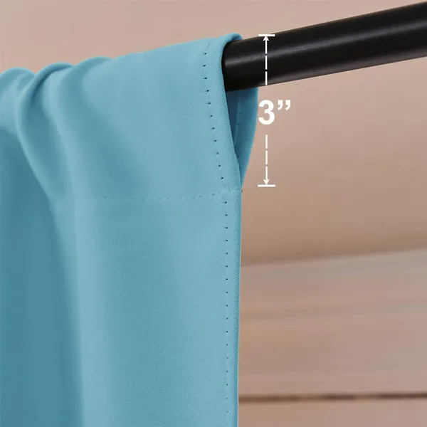 Sky_Blue_Rod_Pocket_Pattern_Blackout_Curtain_With_3_Layers_Weaving_Technology_Thermal_Insulated_Draperies_Energy_Saving