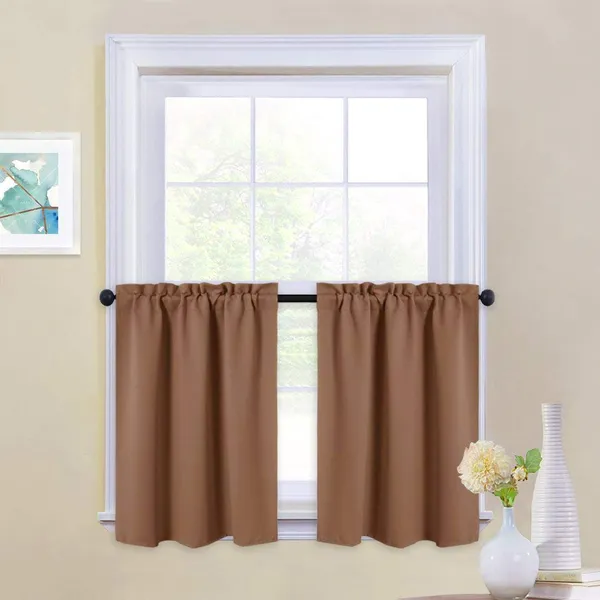 __Valance_Blackout_Curtain_Rod_Pocket_Pattern_Curtain_Kitchen_Curtain,_3_Feet,_Pack_of_1_-_Mocha