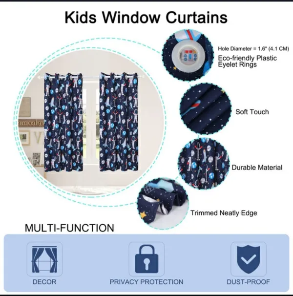 Navy_Blue_3D_Curtain_Room_Polyester_Curtains_Pack_Of_2_For_Kids