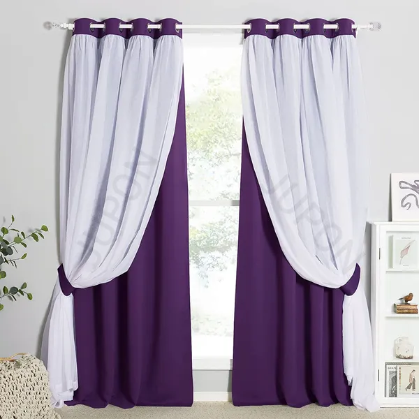 Purple_And_White_Mix_And_Match_Linen_Sheer_And_Blackout_Curtain_With_3_Layers_Weaving_And_Light_Block_Technology