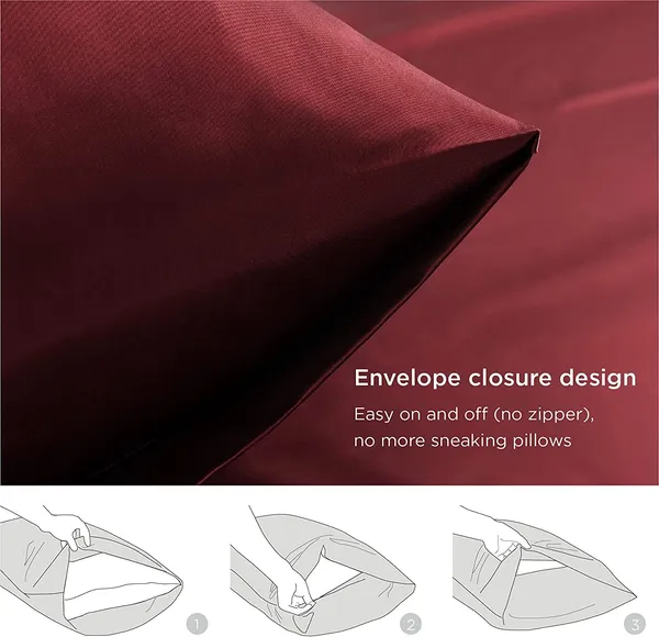 Wine_Standard_Silk_Pillow_Cover_Burgundy_Silk_Pillowcases_For_Hair_And_Skin_Mulberry_Silk_With_Envelope_Closure_Set_Of_2