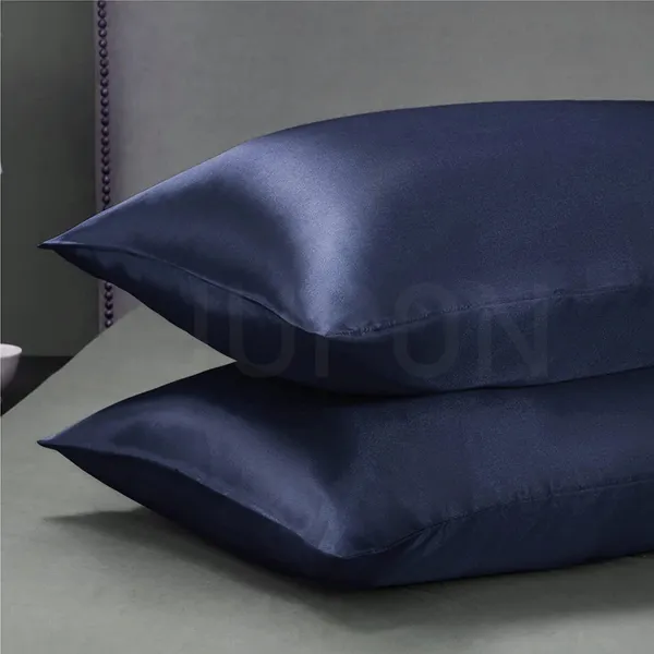 Navy_Standard_Silk_Pillow_Cover_Mulberry_Silk_With_Envelope_Closure_Set_Of_2