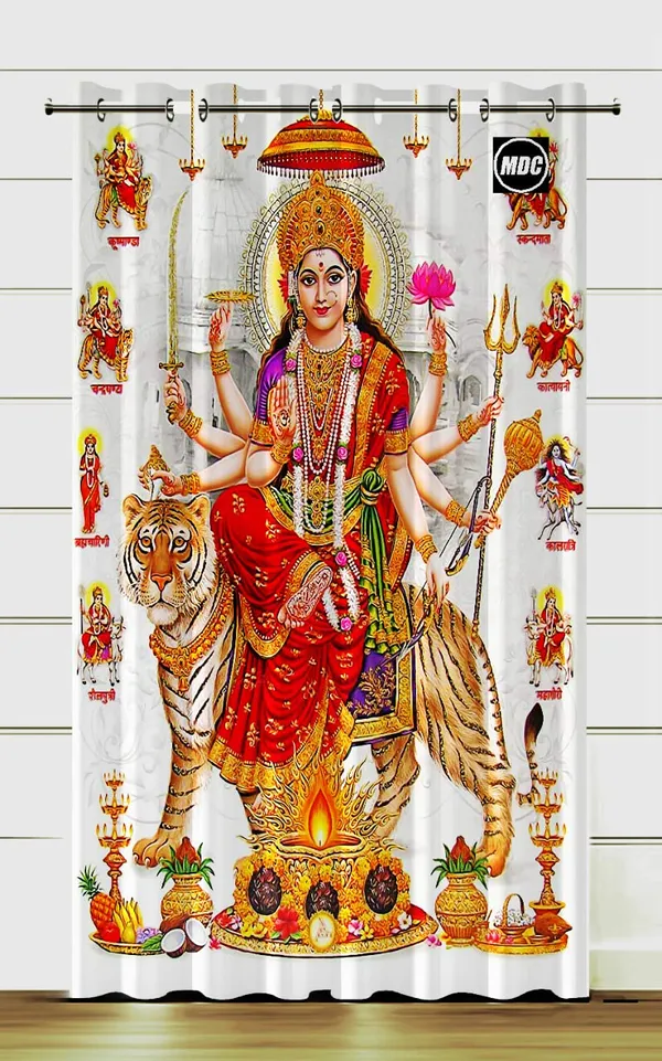 Multicolor_Premium_5D_Print_Technology_Temple_Curtain_Made_By_Pure_Indian_Silk