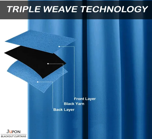 Skyblue_Silk_Blackout_Curtain_With_3_Layers_Weaving_Technology_And_Solid_Grommet_Curtains