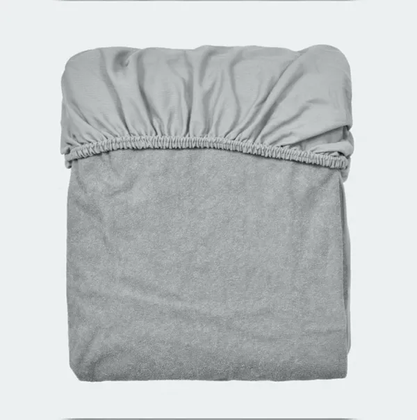 Gray_Bamboo_Cotton_Waterproof_Mattress_Cover_Protector