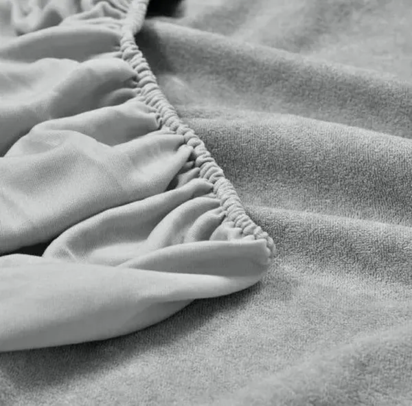 Gray_Bamboo_Cotton_Waterproof_Mattress_Cover_Protector
