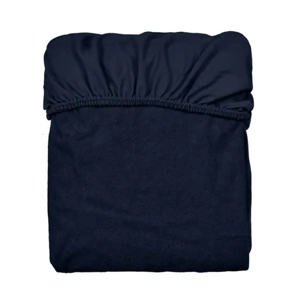 Navy_Bamboo_Cotton_Waterproof_Mattress_Cover_Protector