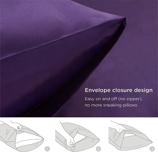 Purple_Silk_Pillow_Cover_Purple_Silk_Pillowcases_For_Hair_And_Skin_Care_Mulberry_Silk_With_Envelope_Closure_Pack_Of_2