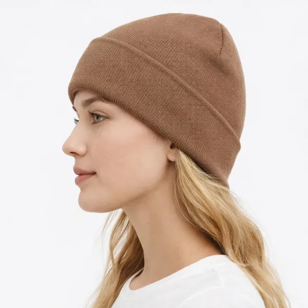 __Beanie_Cap_Woollen_Cap_For_Heavy_Winter_Warm_Cozy_And_Breathable_Fabric_Girls_Soft_Cap,_Free_Sizer_-_Mocha