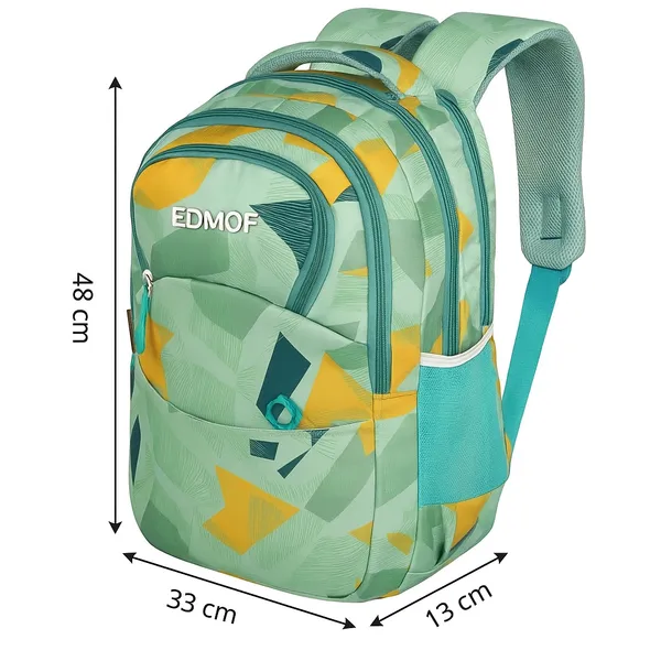 EDMOF_Backpack_for_kids,_school_bag_for_boys,_college_bag,_travel_bag_for_men_and_women_-_19"/34L_Large_Water_Resistant,_Turquoise