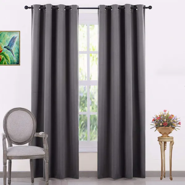 ____Silk_Blackout_Curtain_for_Bedroom,_Pack_of_2_piece_|_9_Feet,_Grey