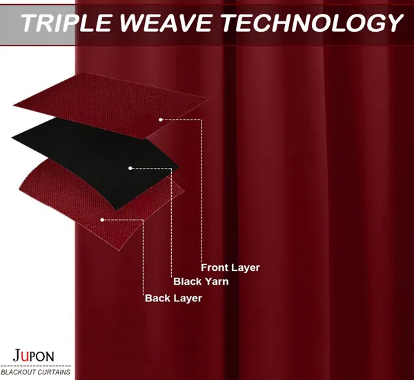 Silk_Blackout_Curtain_for_Bedroom,__Pack_of_2_piece,_Maroon