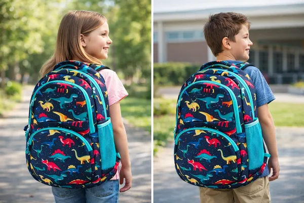 EDMOF_Kids_Backpack_for_Kinder_Garden_Playway_School_Bag_for_Boys_and_Girls,_17"/28L_Large_Water_Resistant,_Navy