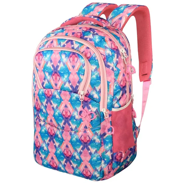 EDMOF_Backpack_for_kids,_school_bag_for_girls,_college_bag,_travel_bag_for_men_and_women_-_19"/34L_Large_Water_Resistant,_Pink