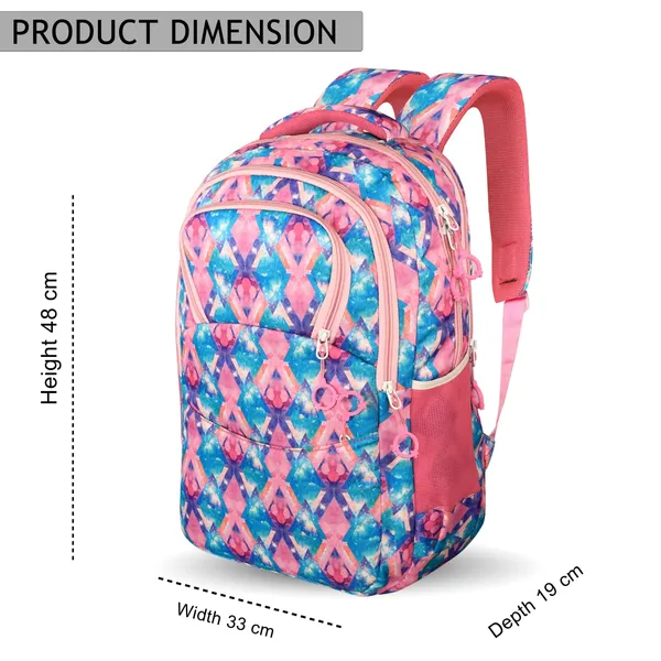 EDMOF_Backpack_for_kids,_school_bag_for_girls,_college_bag,_travel_bag_for_men_and_women_-_19"/34L_Large_Water_Resistant,_Pink