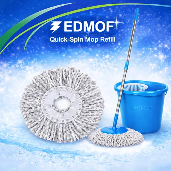 Edmof_mop_refills_for_floor_cleaning_|Polyester_Microfibre_Mop_Head_Refills,_Pack_of_12