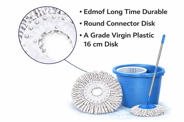 Edmof_mop_replacements_refill_for_floor_cleaning_|Polyester_Microfibre_Mop_Head_Refills,_Pack_of_3