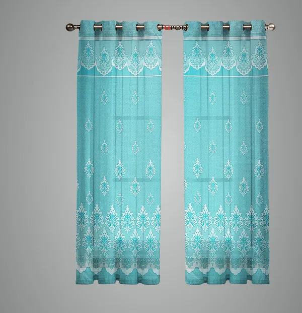 Blue_Premium_Silver_Damas_Sheer_Net_Polyester_Curtain_With_Solid_Steel_Grommet