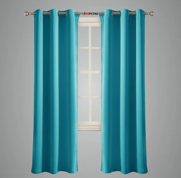 Sky_Blue_Silk_Blackout_Curtain_With_3_Layers_Weaving_Technology_And_Solid_Grommet_Curtains_Pattern