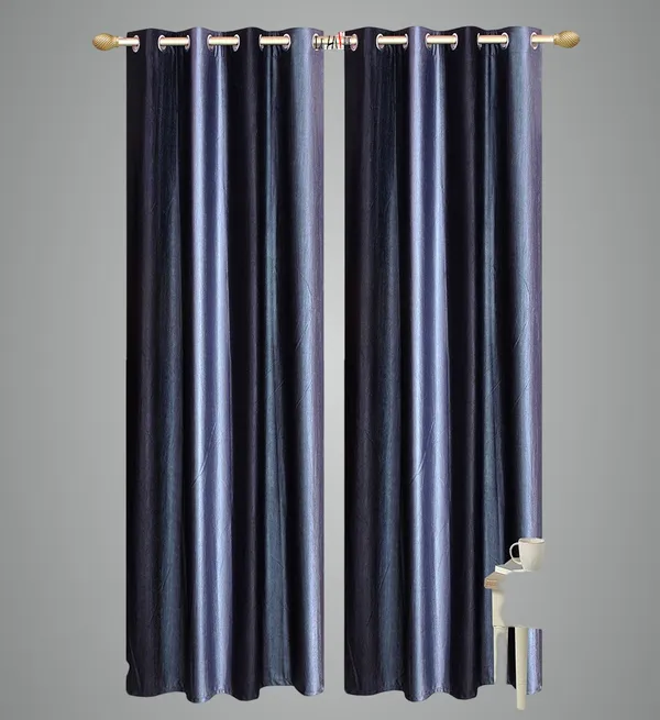 __Multicolor_Metallic_Grey_Polyester_Door_Curtain_Pack_of_2_Piece,_Grey