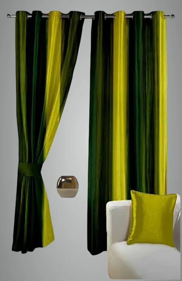 Lemon_Polyester_Door_Curtain_Pack_Of_2_Piece