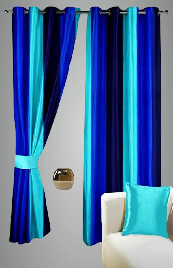 Sky_Blue_Polyester_Door_Curtain_Pack_Of_2_Piece