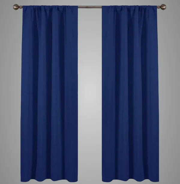 Blue_Rod_Pocket_Pattern_Blackout_Curtain_With_3_Layers_Weaving_Technology