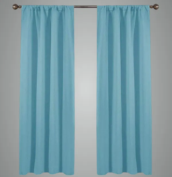 Sky_Blue_Rod_Pocket_Pattern_Blackout_Curtain_With_3_Layers_Weaving_Technology_Thermal_Insulated_Draperies_Energy_Saving