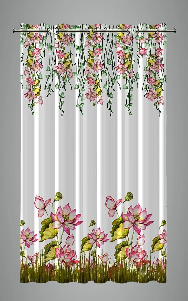 White_Printed_Polyester_Curtain_250Tc_Living_Room_3D_Printed_Panels_Pack_Of_2