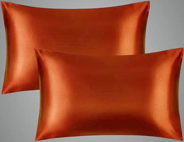 Rust_Standard_Silk_Pillow_Cover_Cases_For_Hair_And_Skin_Mulberry_Silk_With_Envelope_Closure_Set_Of_2